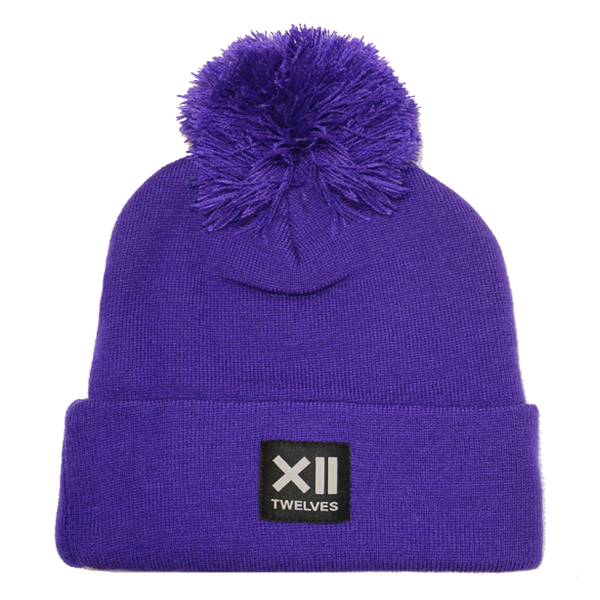 Bobble Hat - Purple
