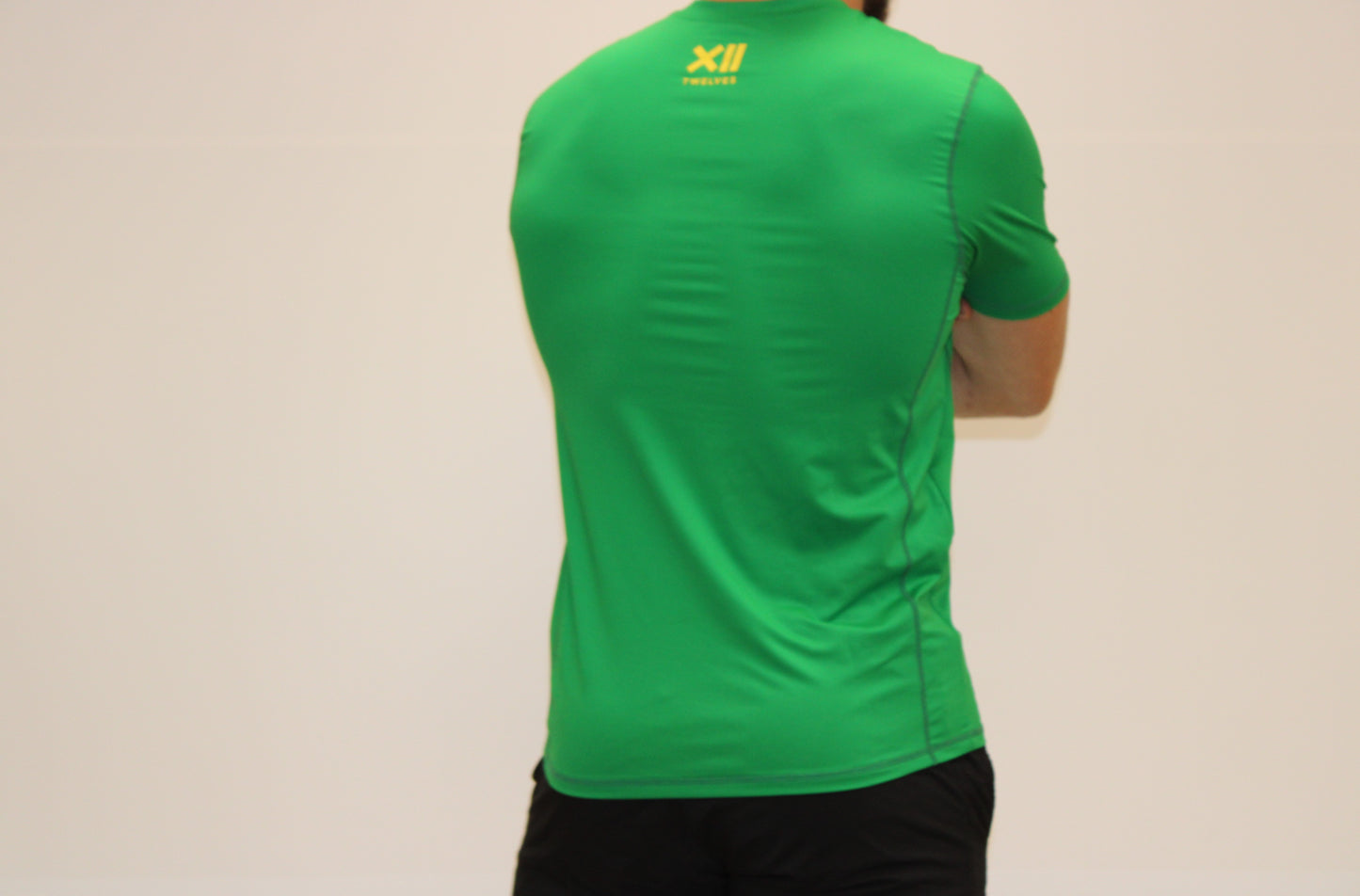 Twelves Top Trainer Men's Training Top - Green/Gold