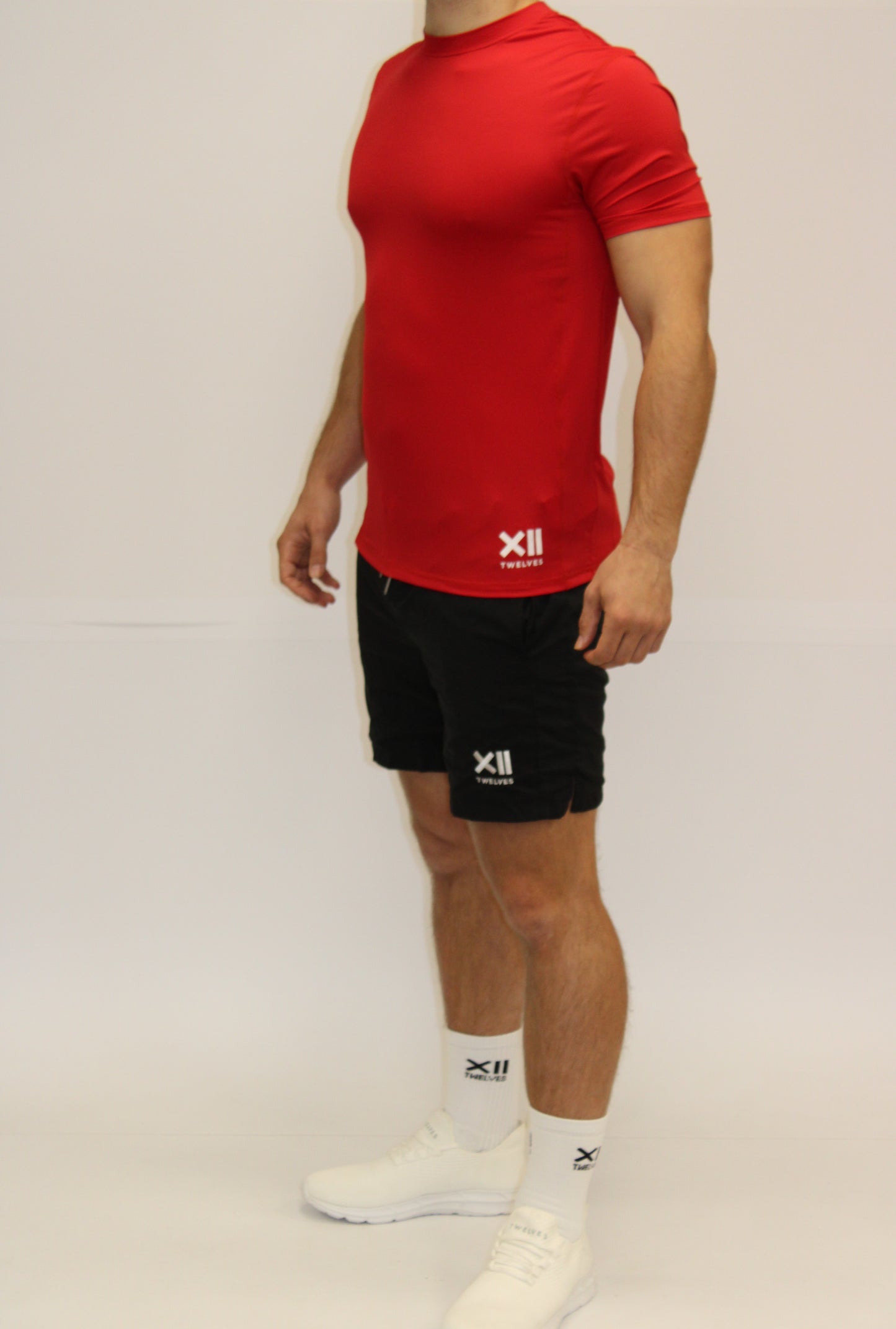 Twelves Top Trainer Men's Training Top - Red/White