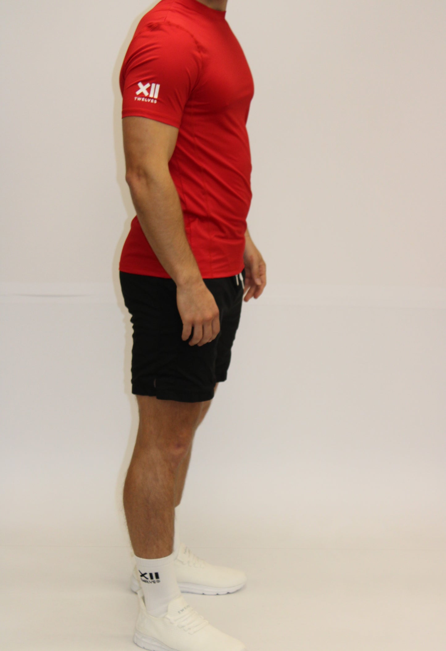Twelves Top Trainer Men's Training Top - Red/White