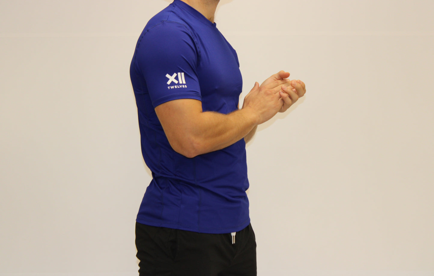 Twelves Top Trainer Men's Training Top - Blue/White