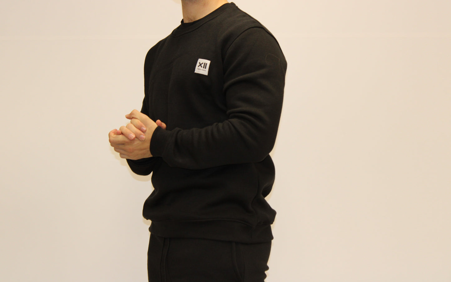 Twelves Men's Jumper - Black