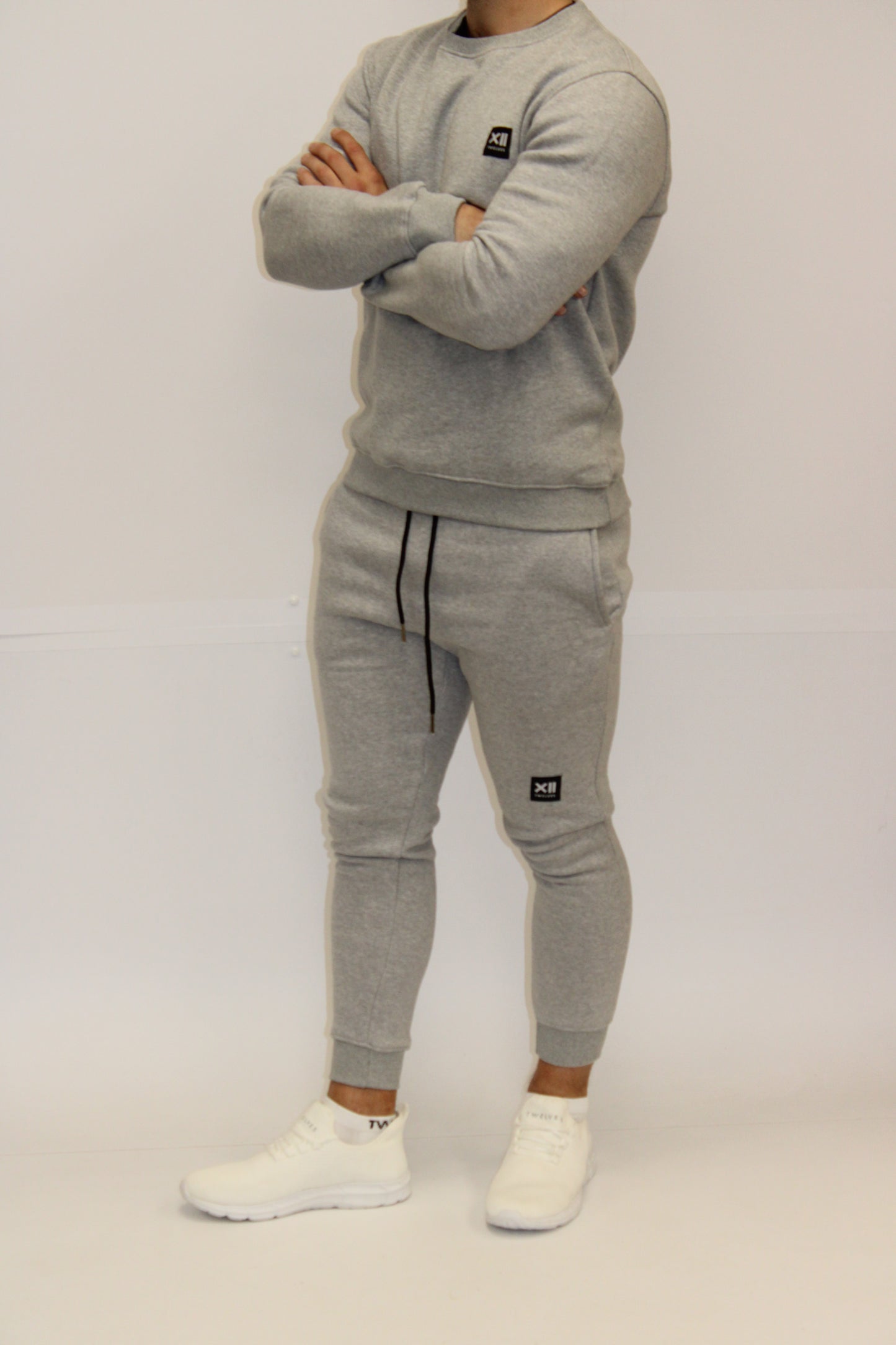 Twelves Men's Jumper - Grey