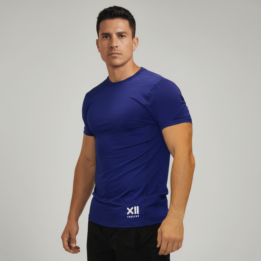 Twelves Top Trainer Men's Training Top - Blue/White
